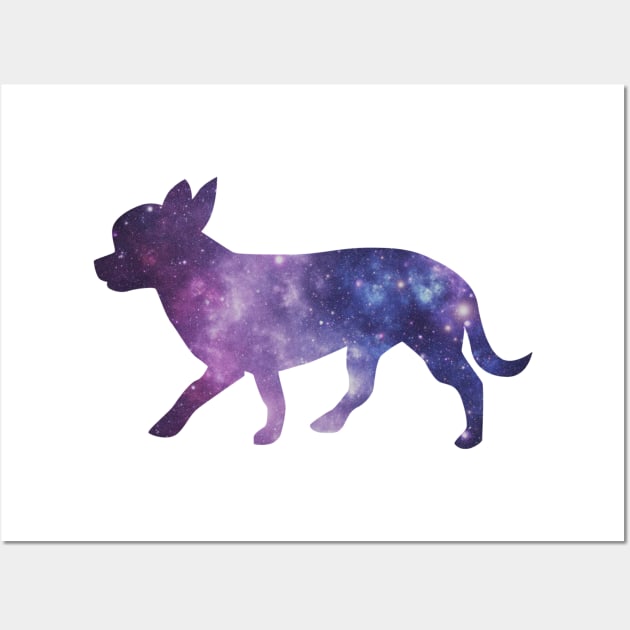 galaxy chihuahua Wall Art by juinwonderland 41